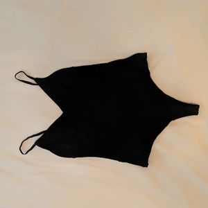 H&M Black Thong Leotard (S)